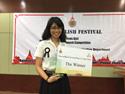 Our LC student won first place in the English Speech Competition 