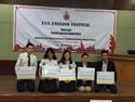 Our LC student won first place in the English Speech Competition 